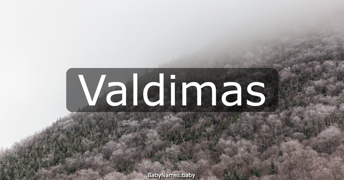 Valdimas