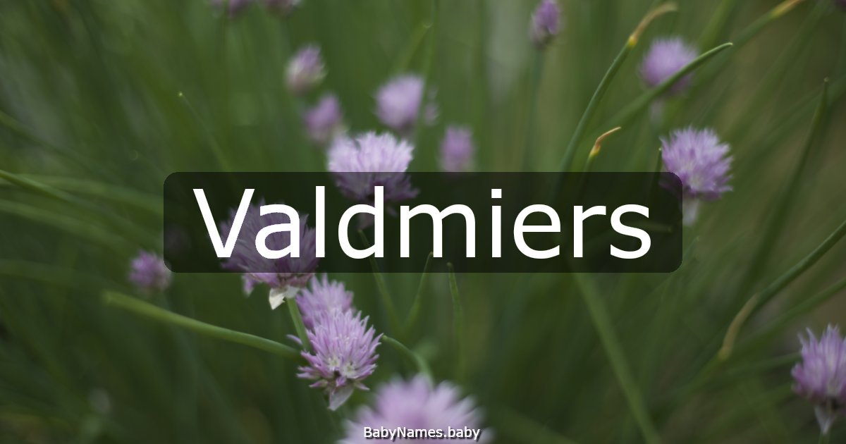 Valdmiers