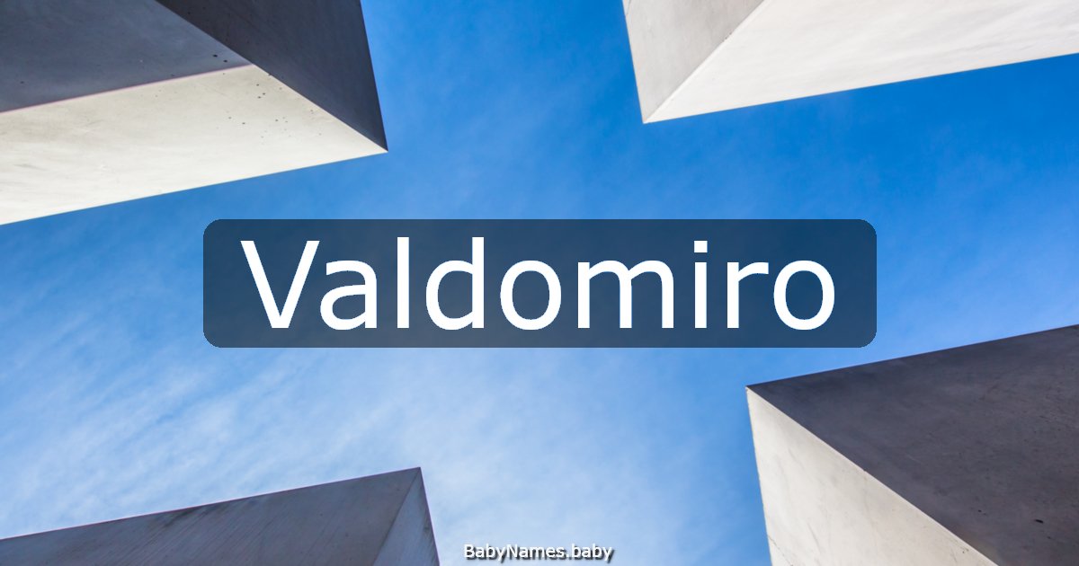 Valdomiro