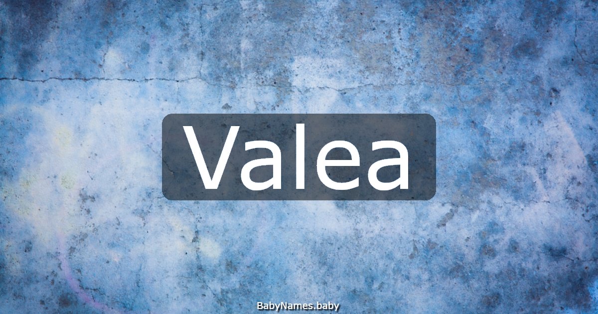 Valea