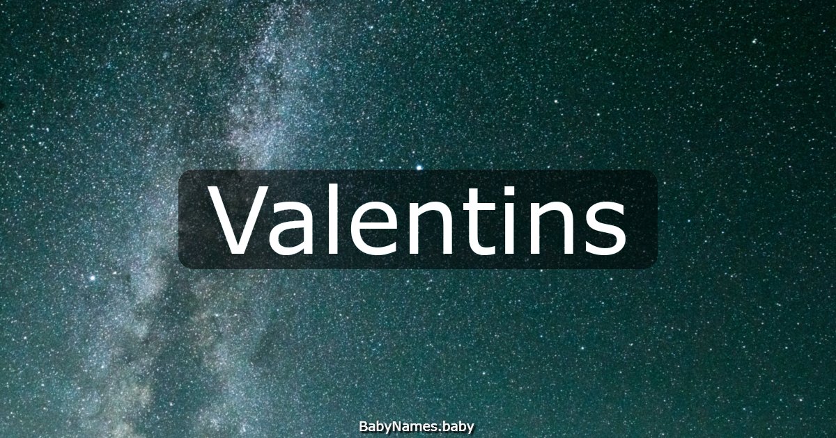 Valentins
