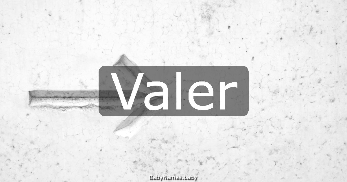 Valer