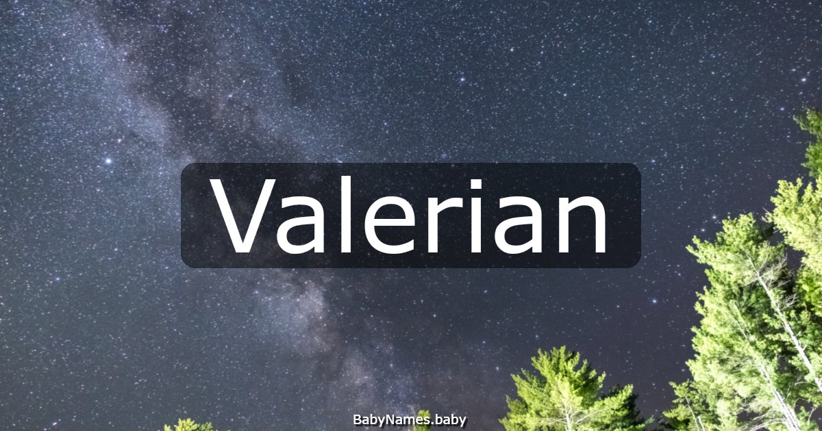 Valerian