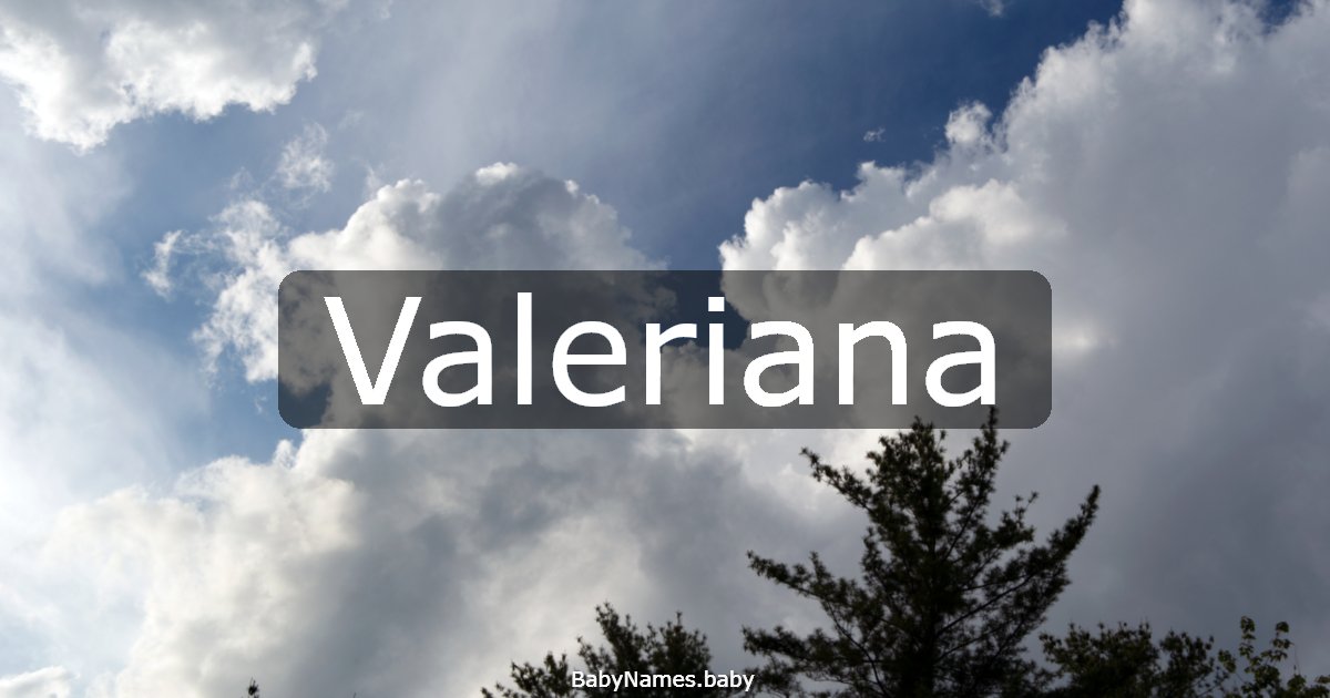 Valeriana