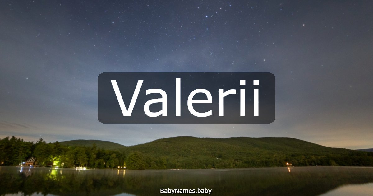 Valerii