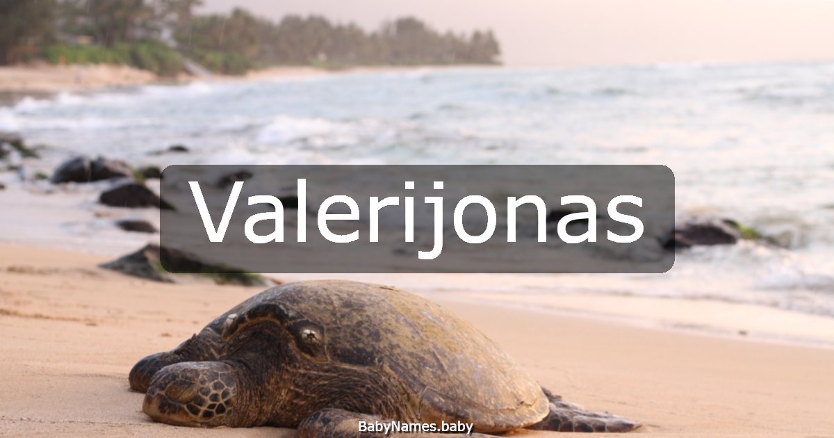 Valerijonas