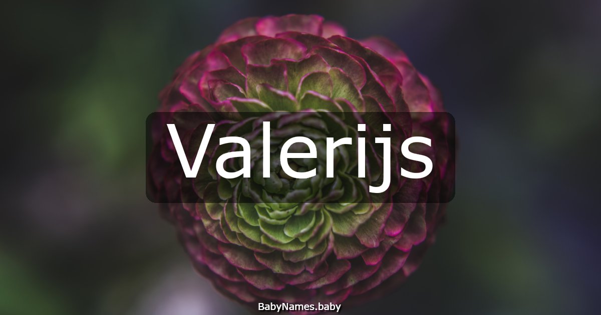 Valerijs