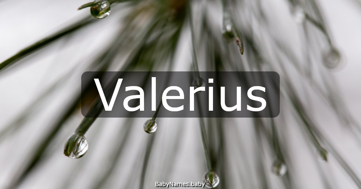 Valerius