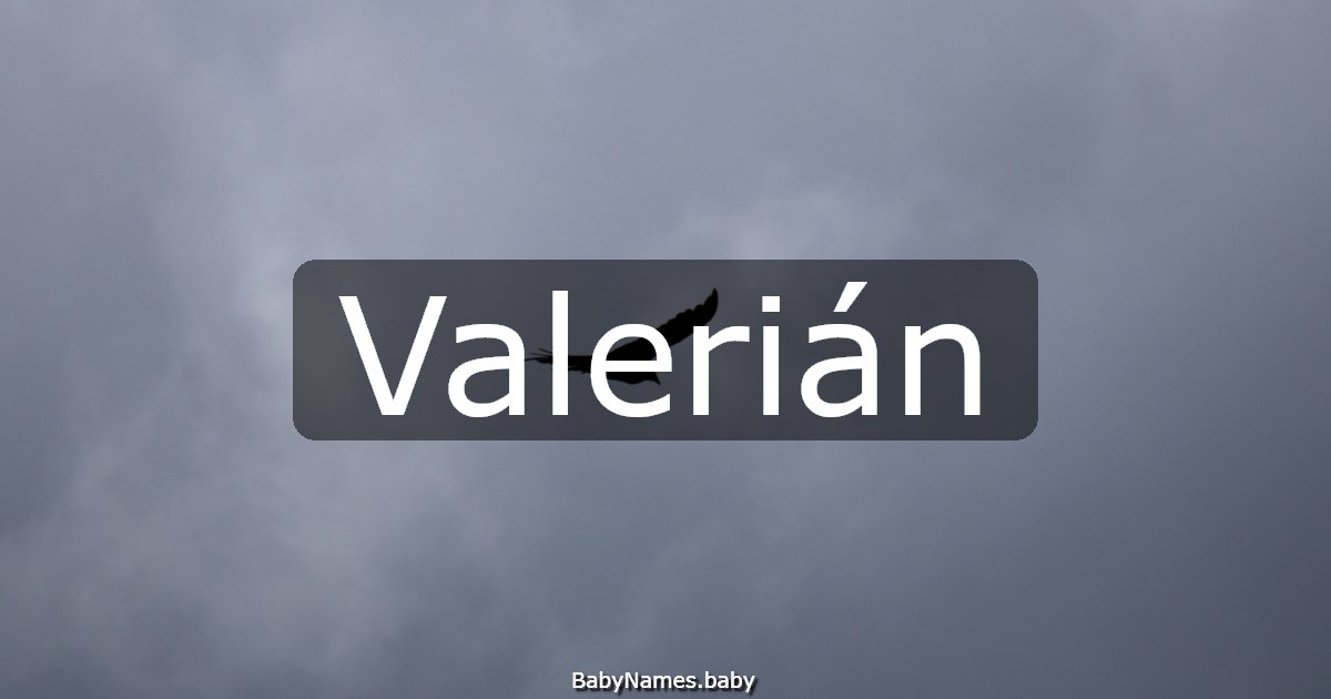 Valerián