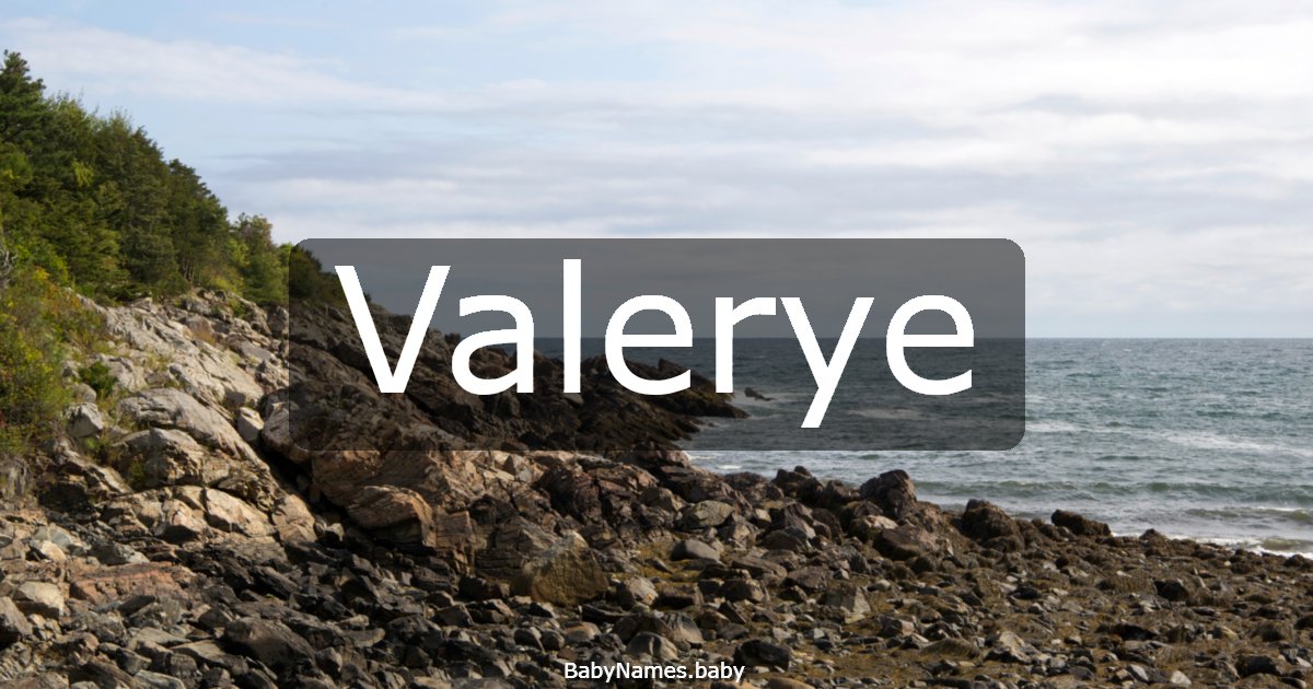Valerye