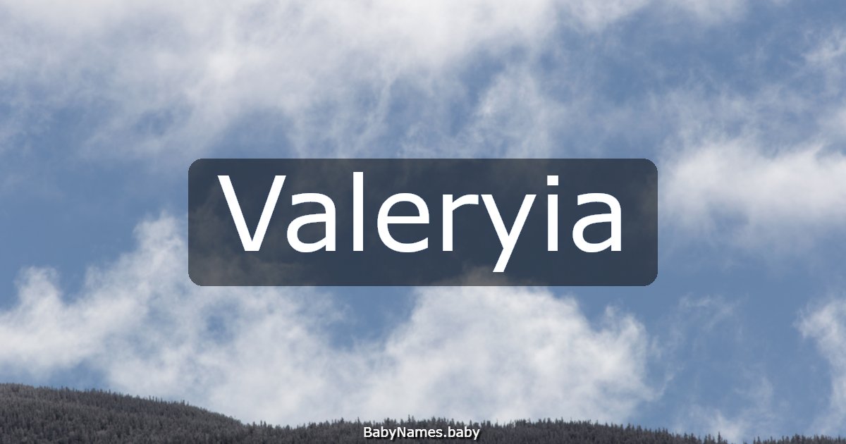 Valeryia