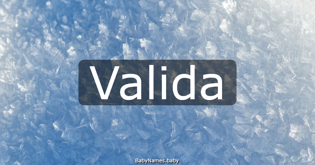 Valida