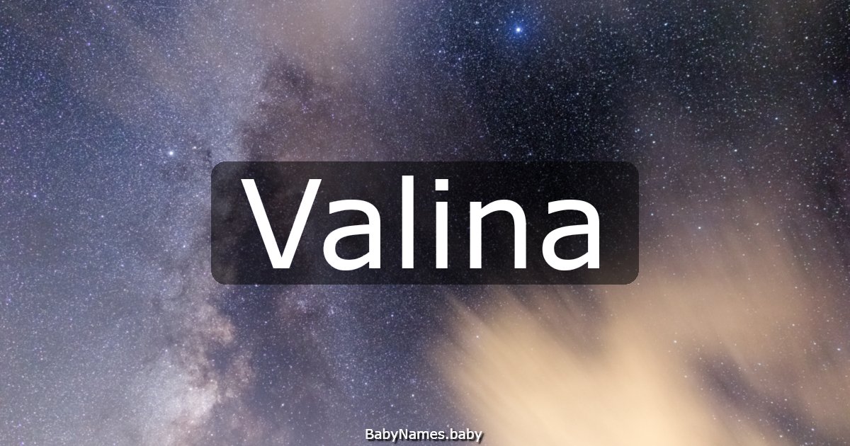 Valina