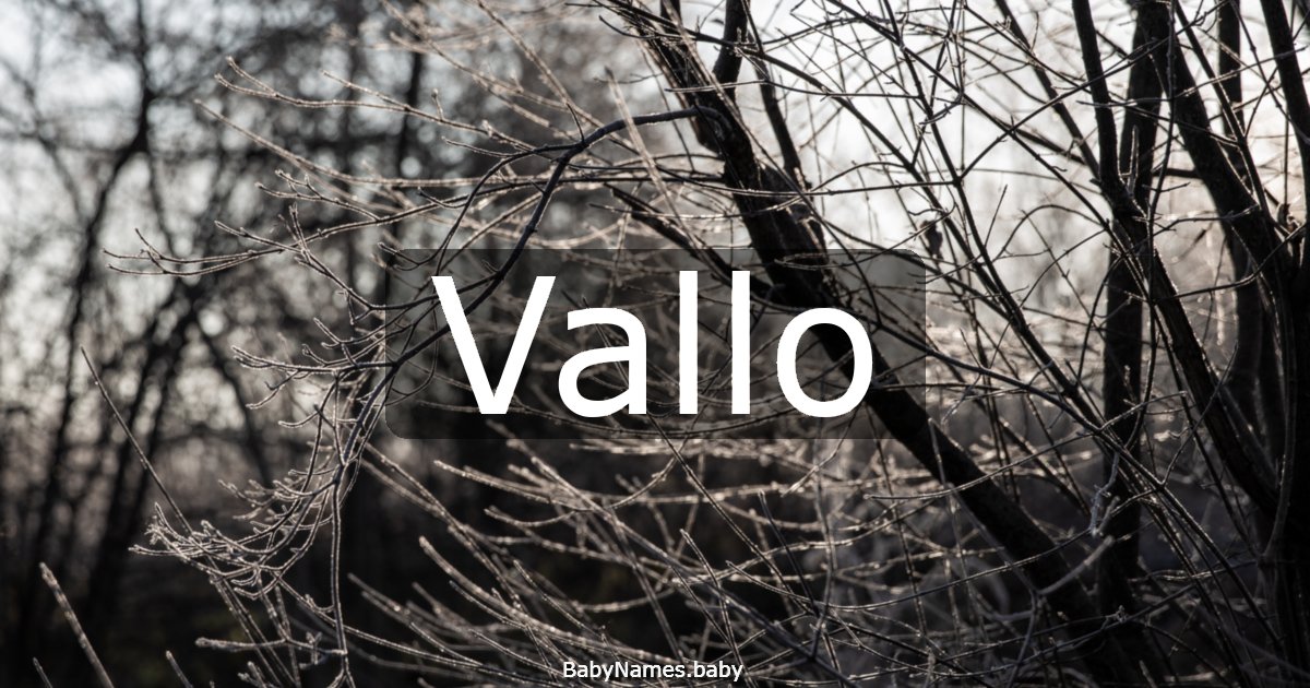 Vallo