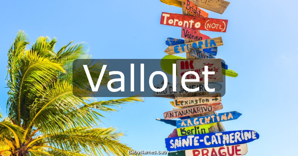 Vallolet