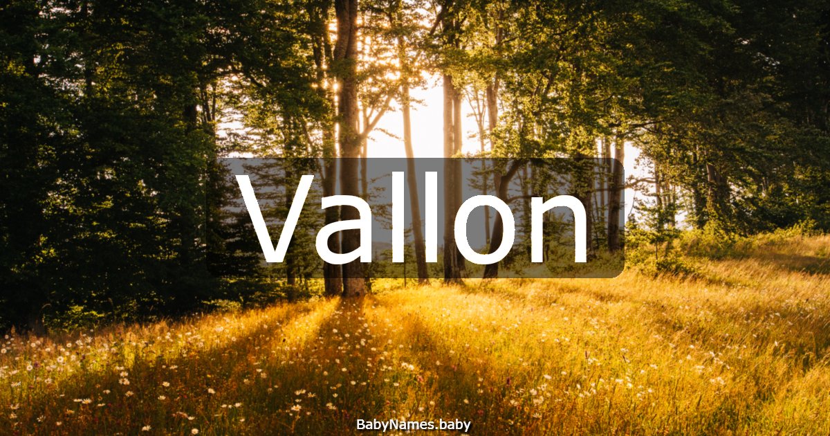 Vallon