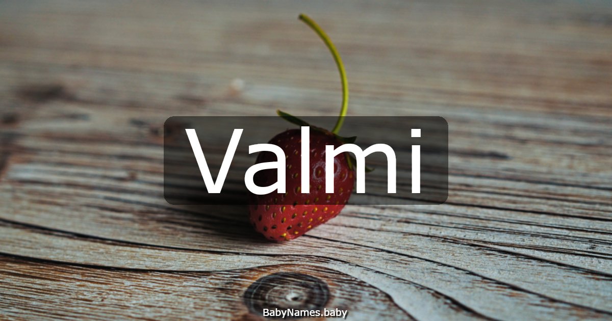 Valmi