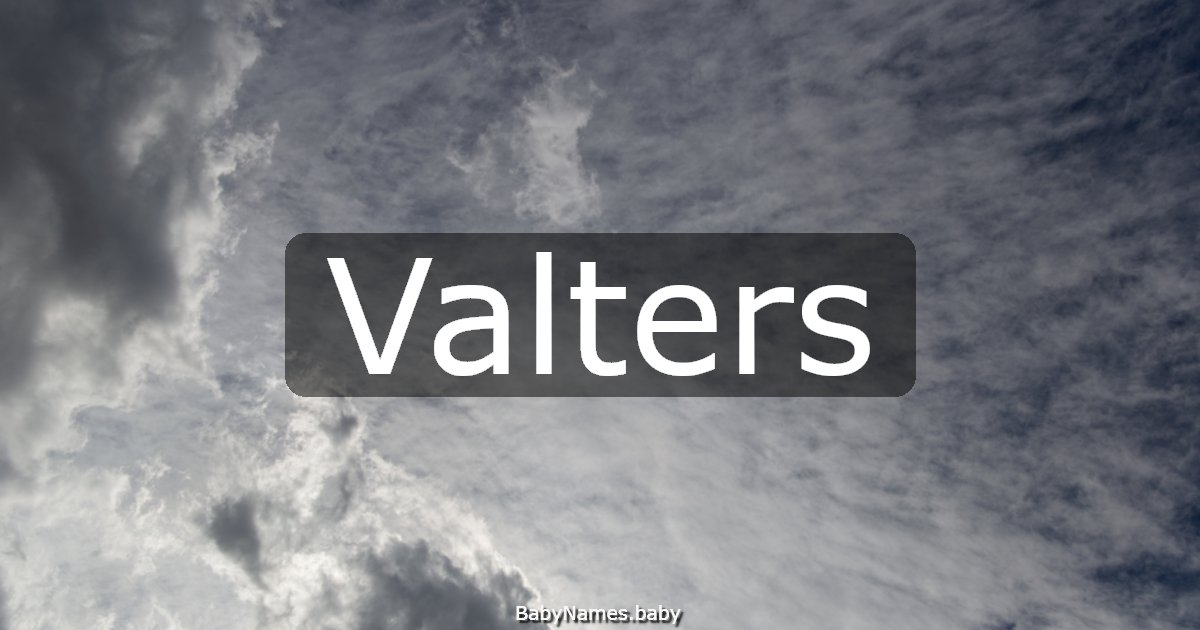Valters