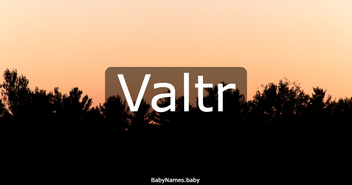 Valtr