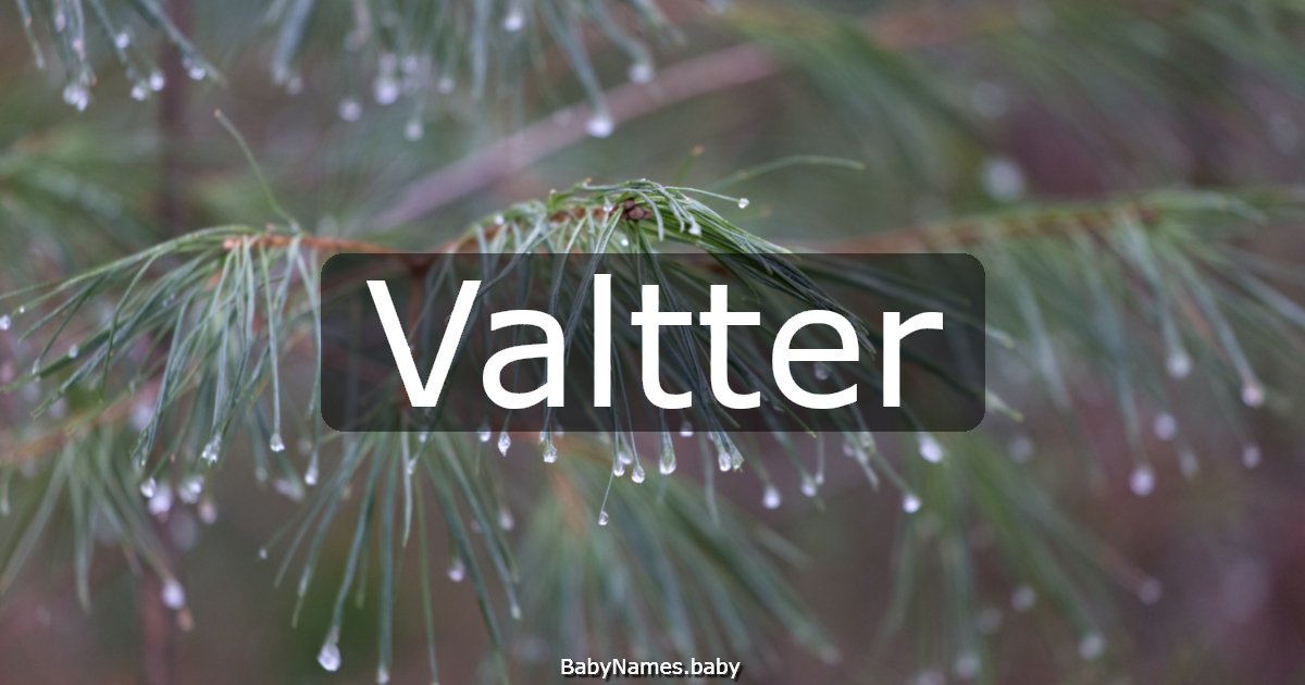 Valtter