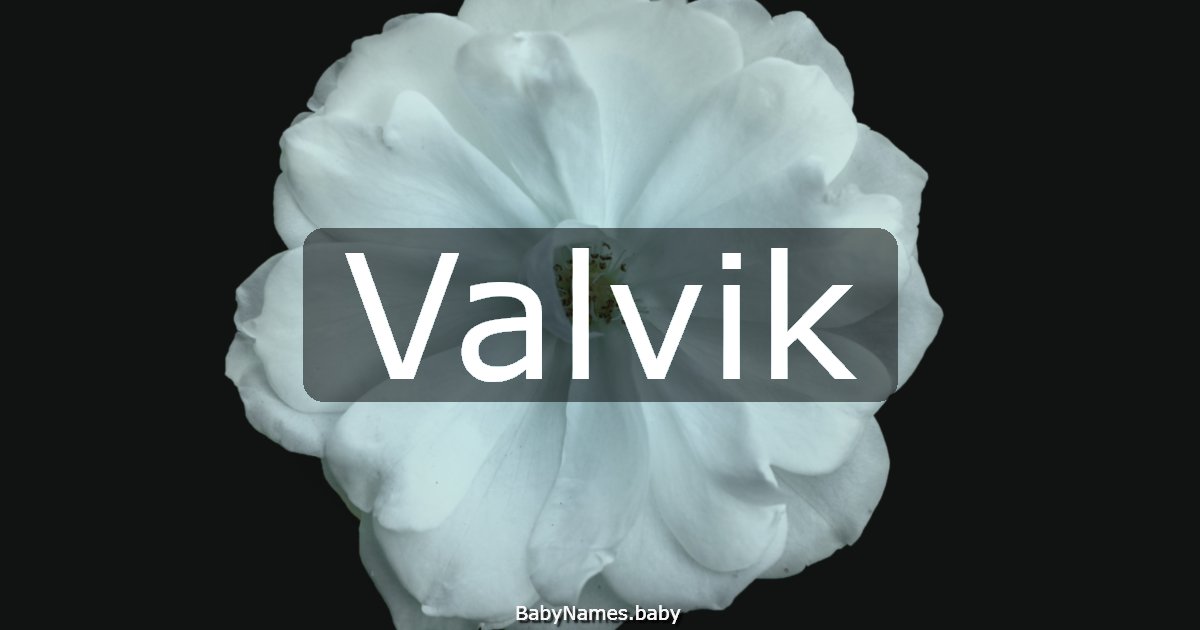 Valvik