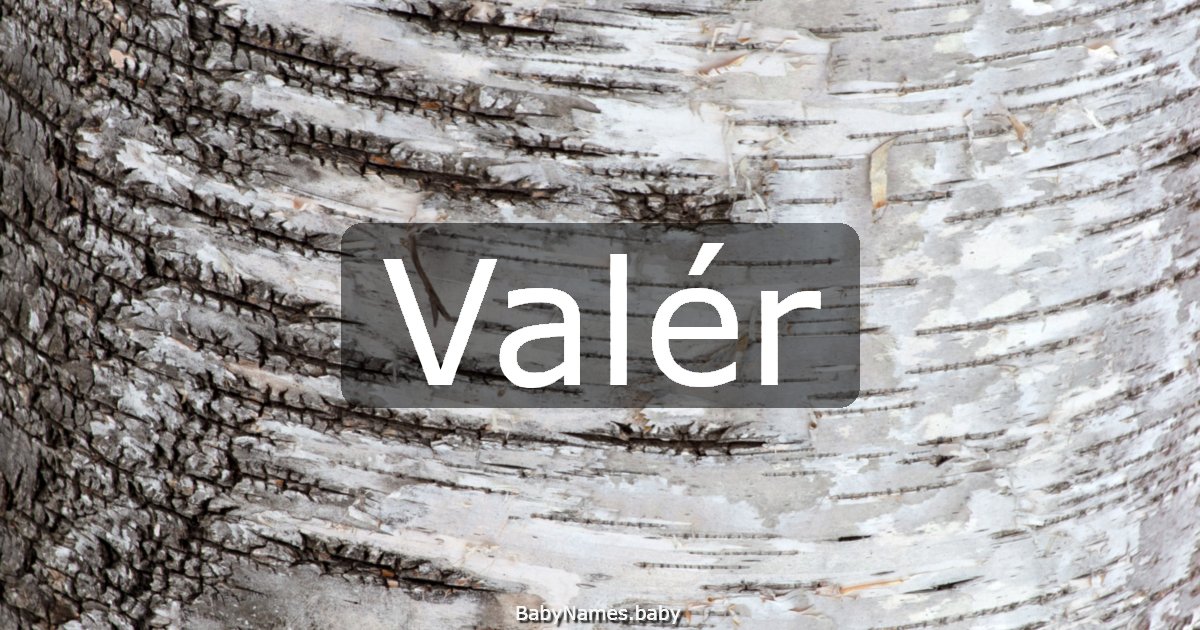 Valér