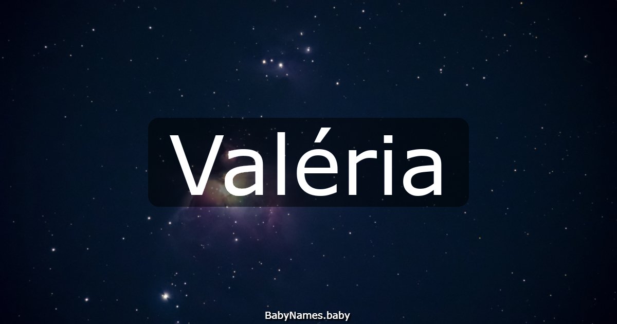 Valéria