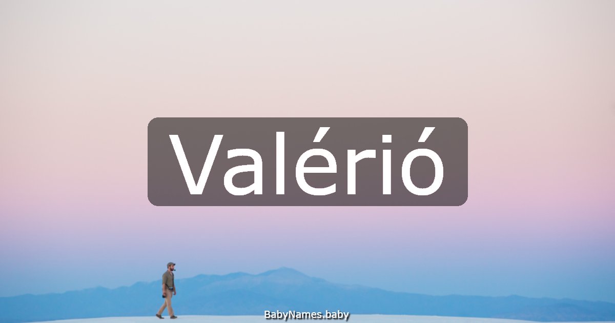 Valérió