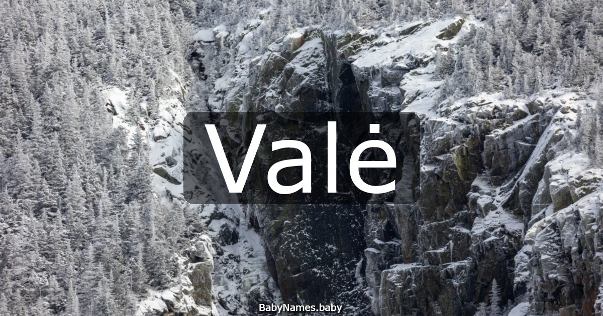 Valė
