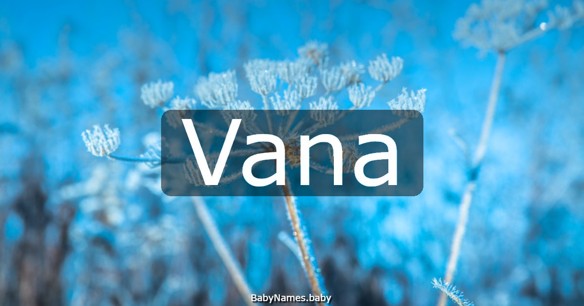 Vana