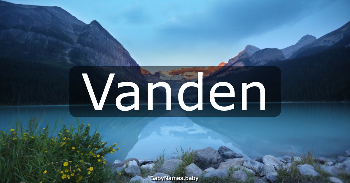 Vanden