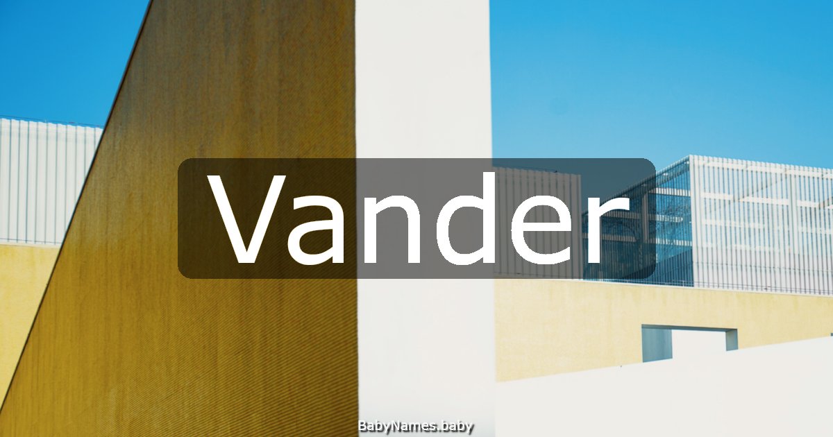Vander