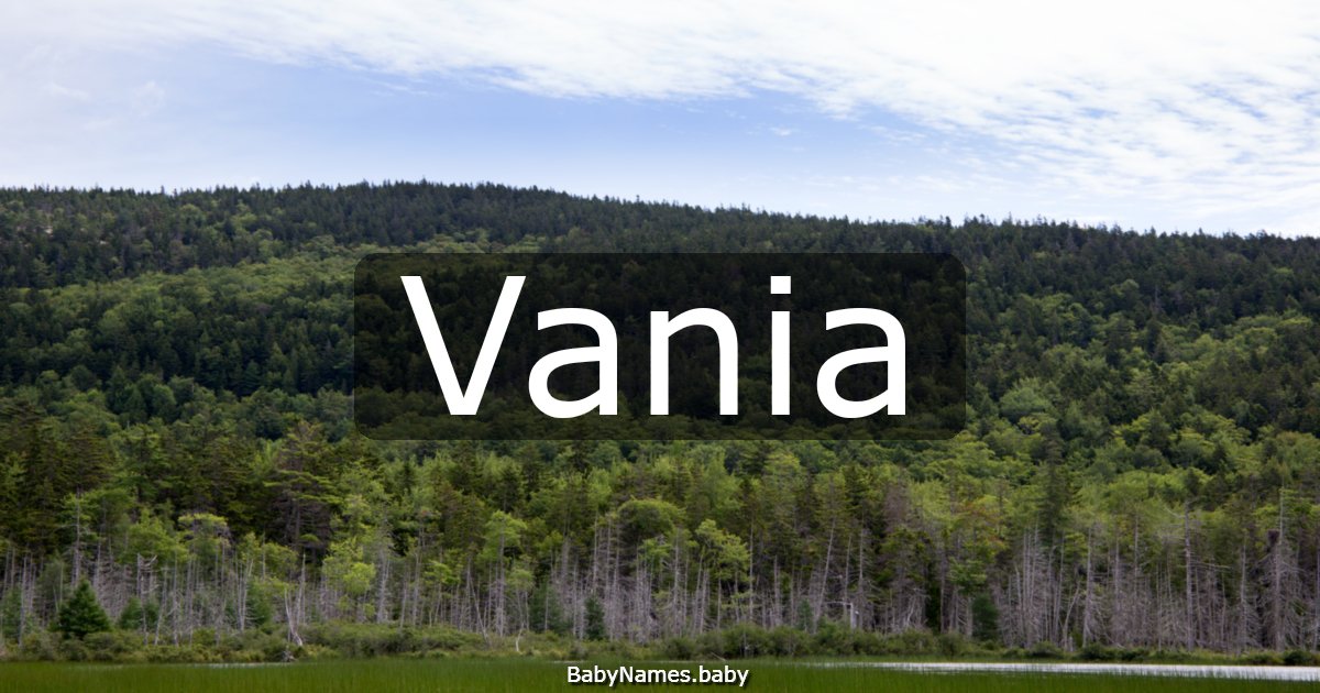 Vania