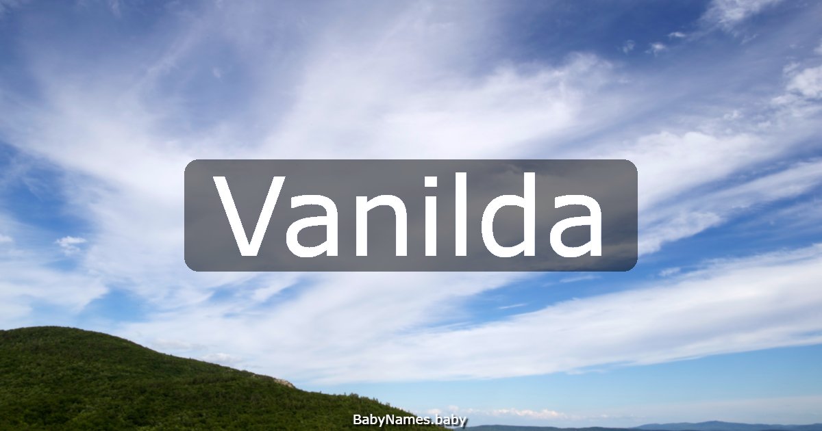 Vanilda