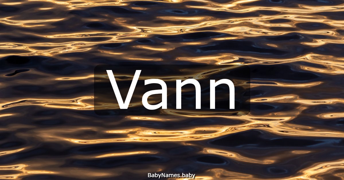 Vann