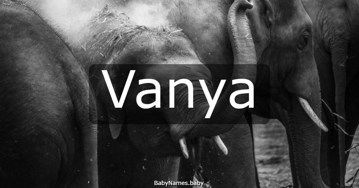 Vanya