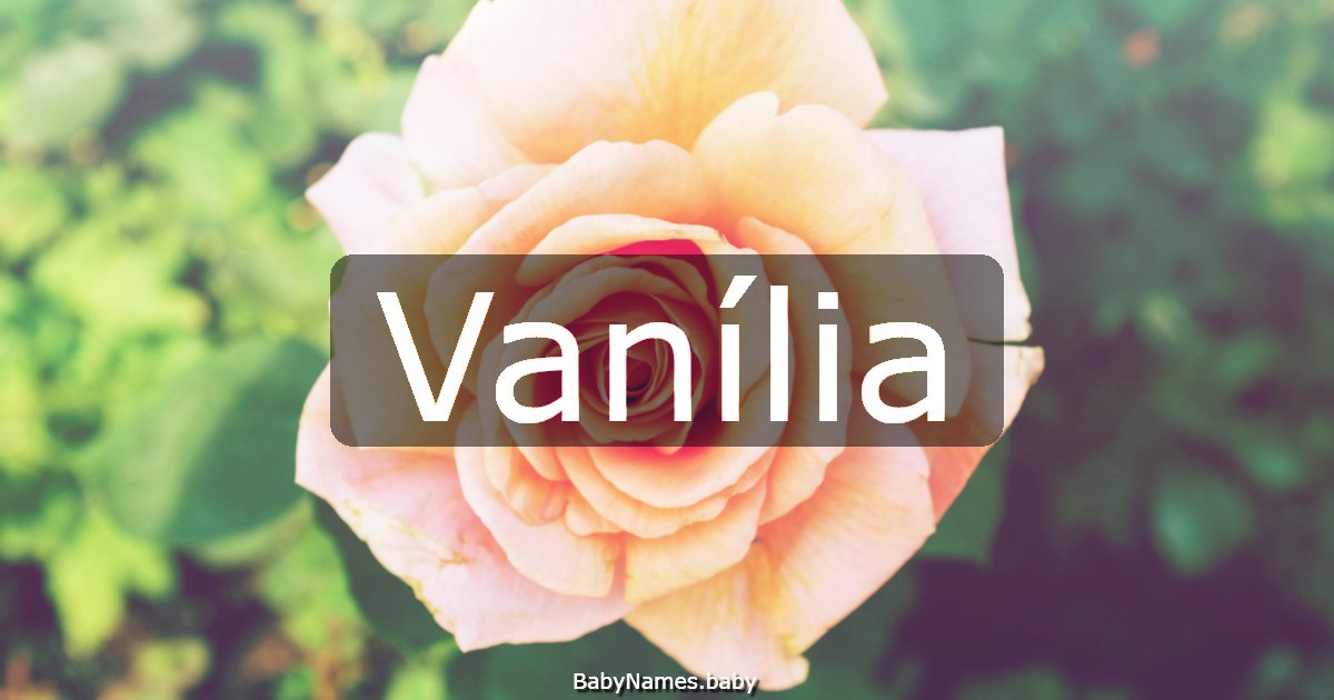 Vanília