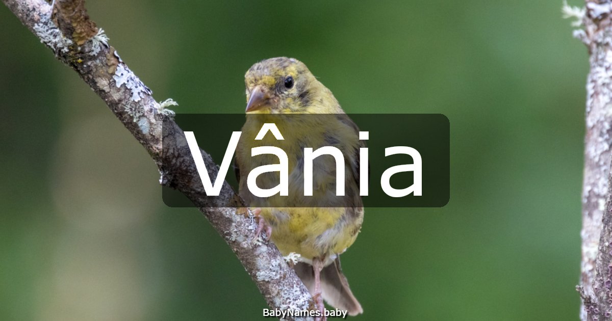 Vânia