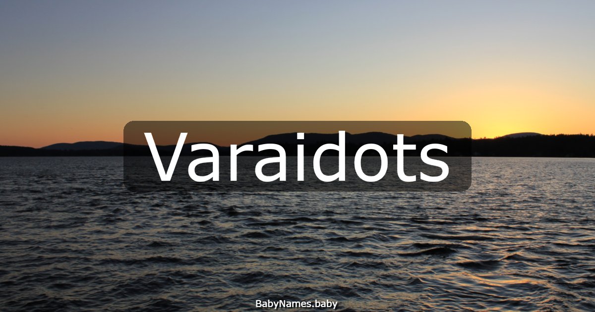 Varaidots