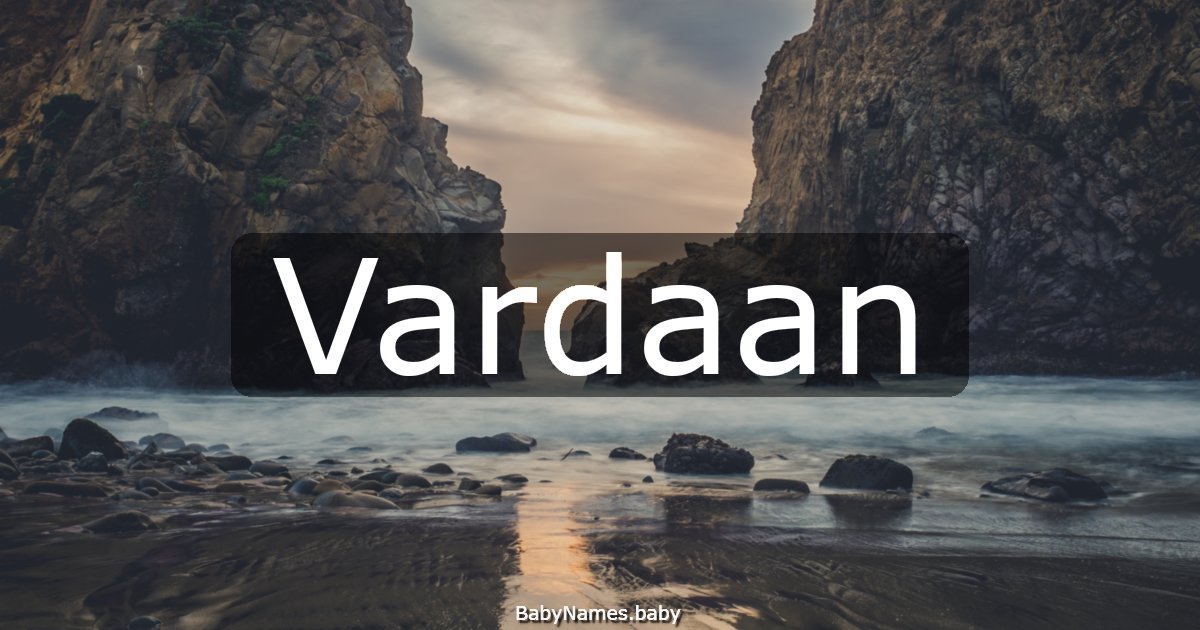 Vardaan
