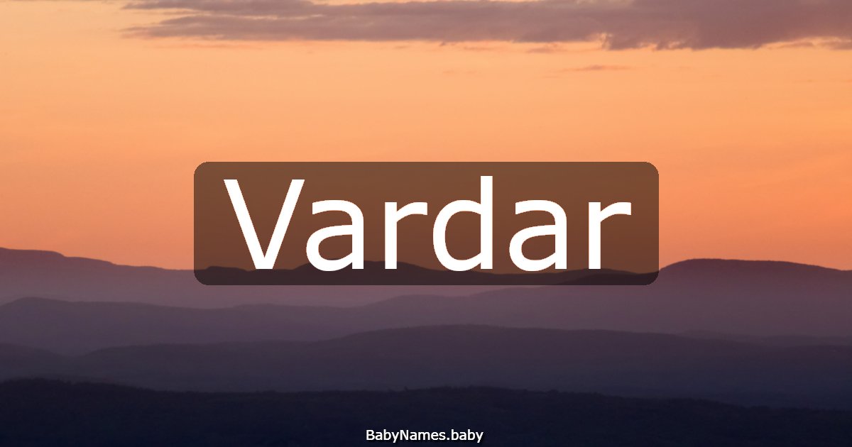 Vardar