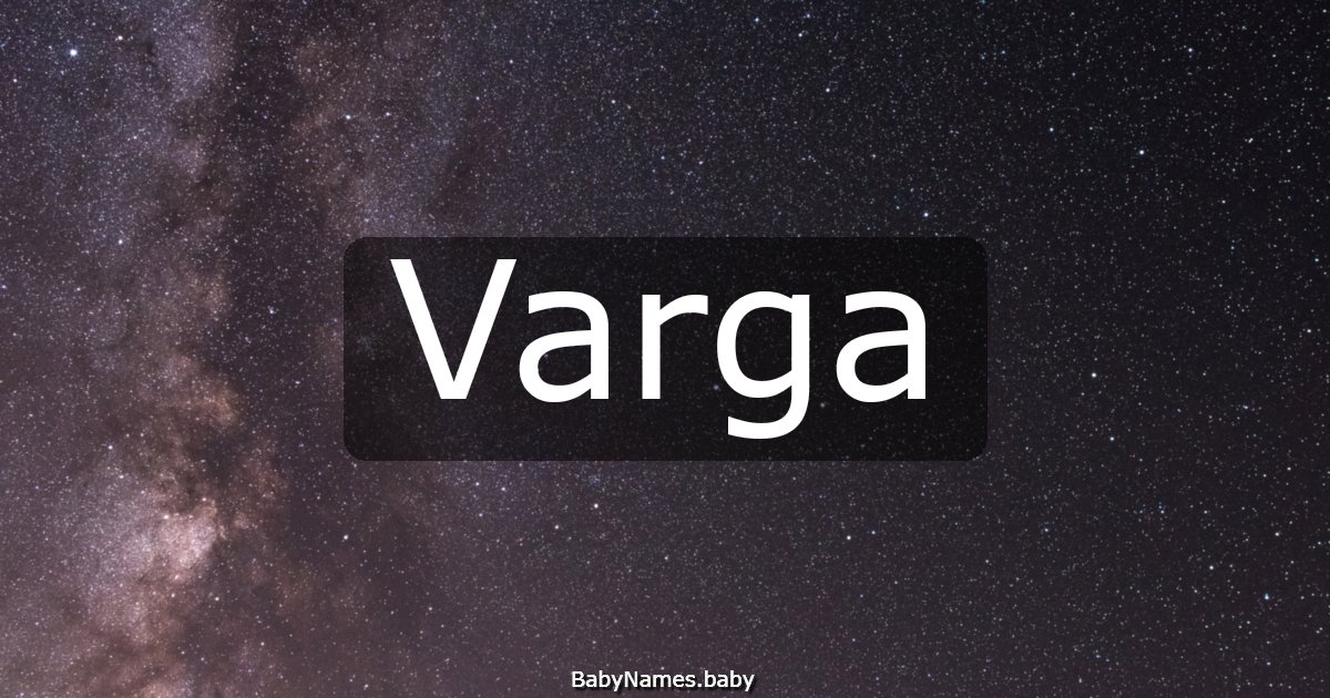 Varga