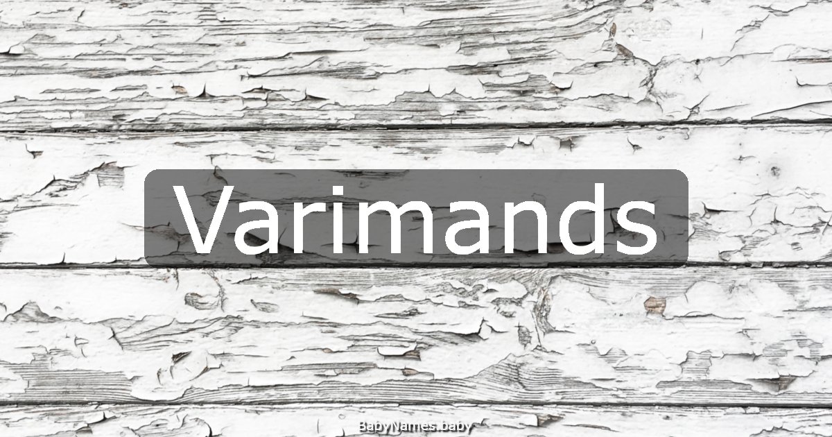 Varimands