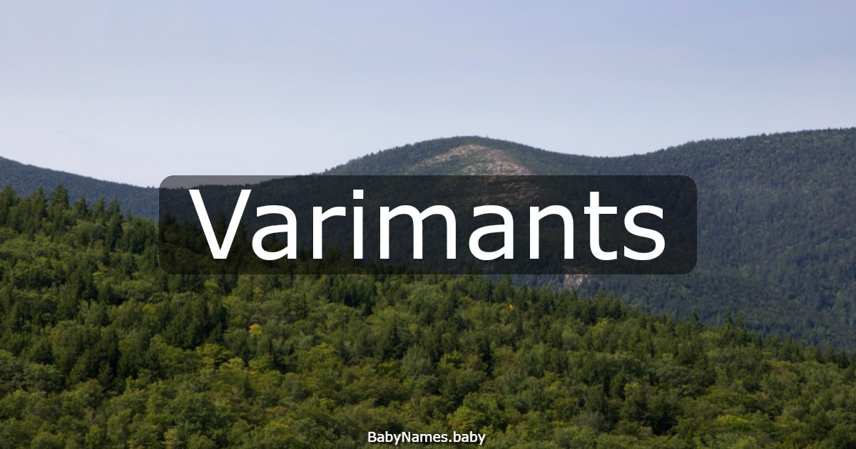 Varimants