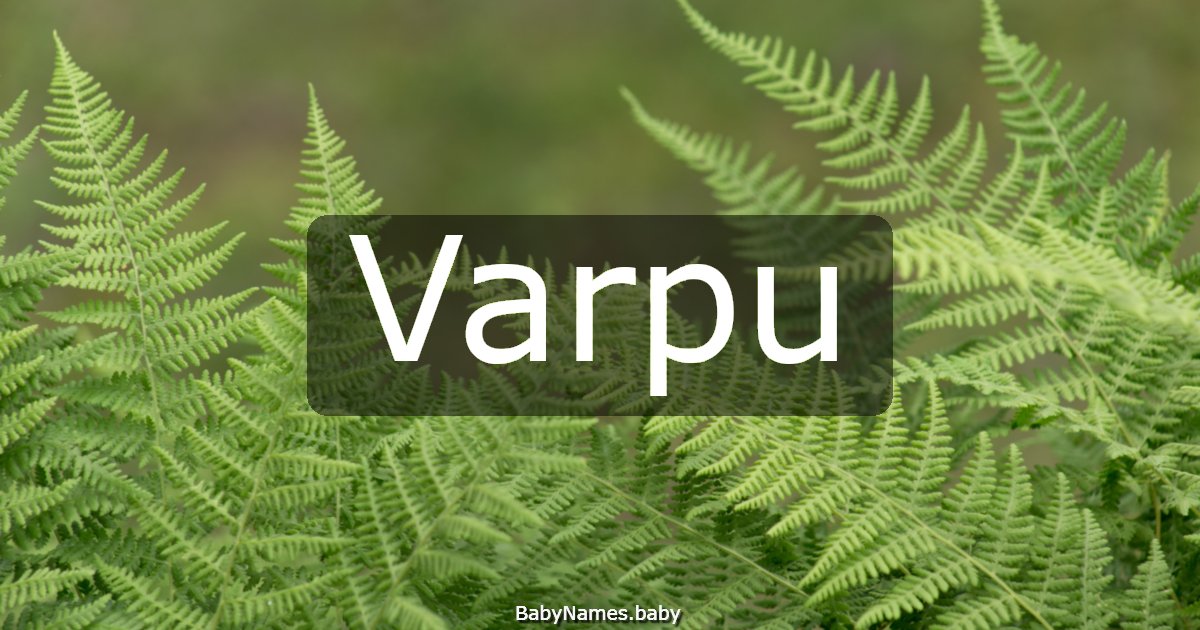 Varpu