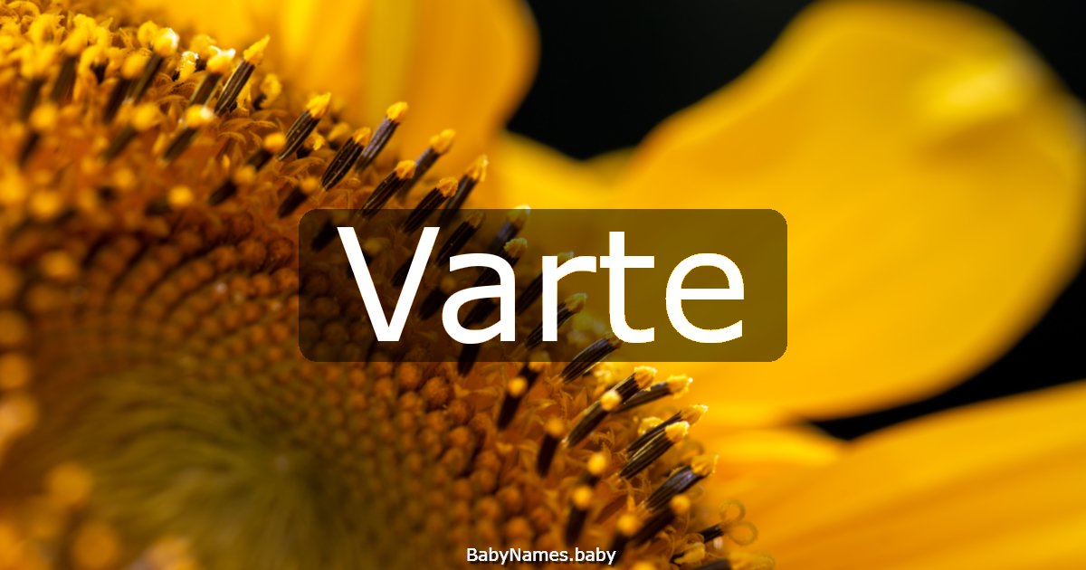 Varte