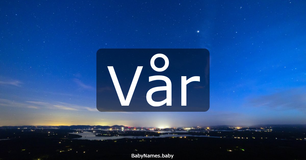 Vår