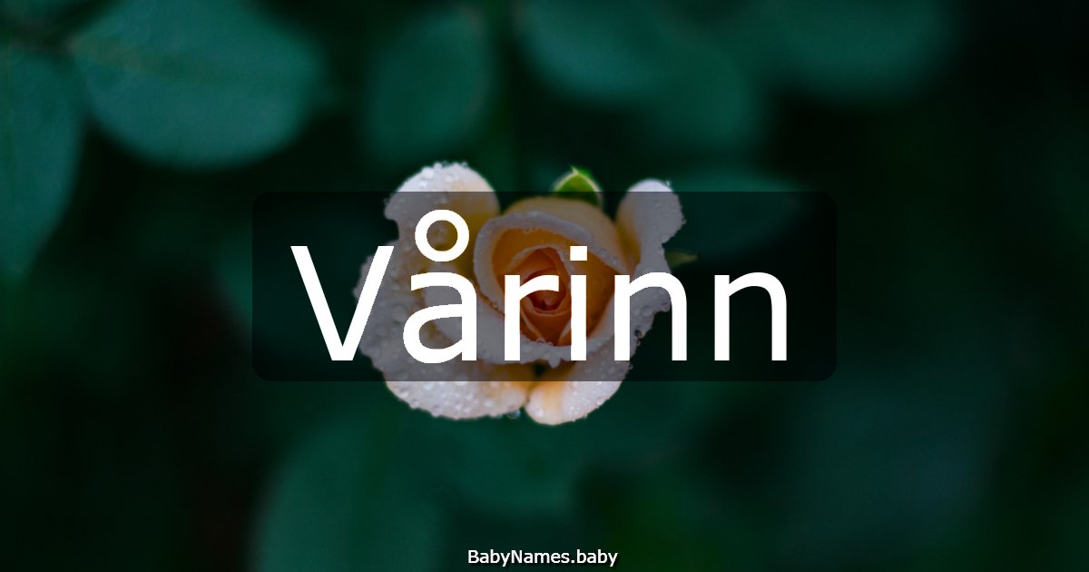 Vårinn