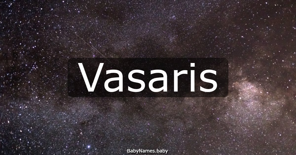 Vasaris