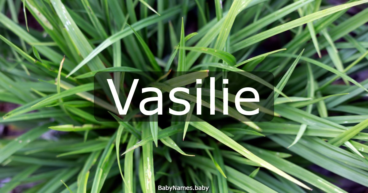Vasilie